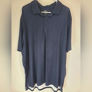Graham Luxe Navy Polo Shirt